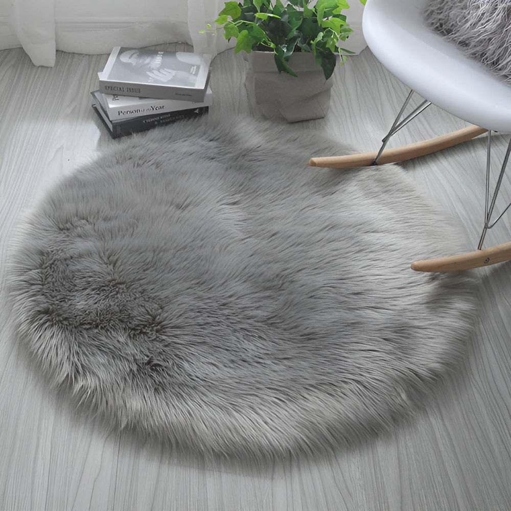 Tapis rond moelleux Cloud Soft