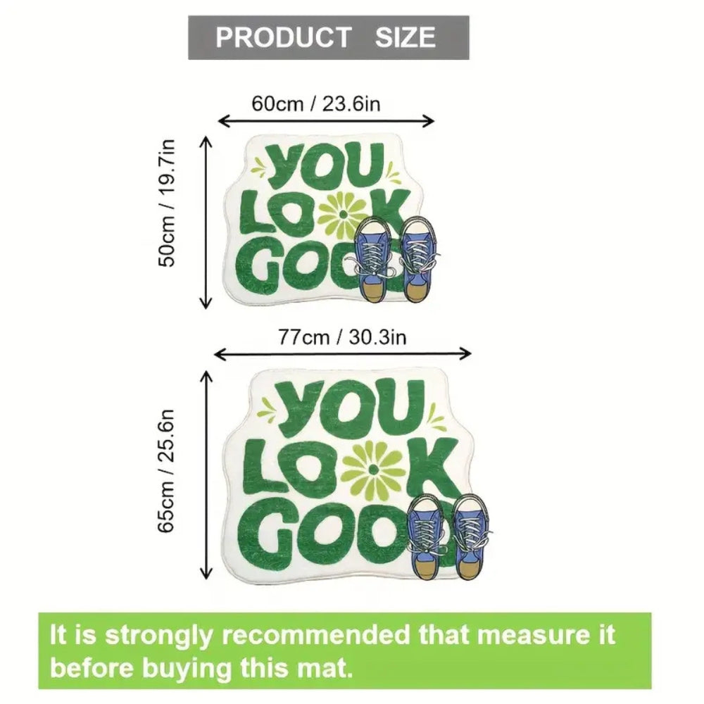 Tapis de bain « You Look Good »