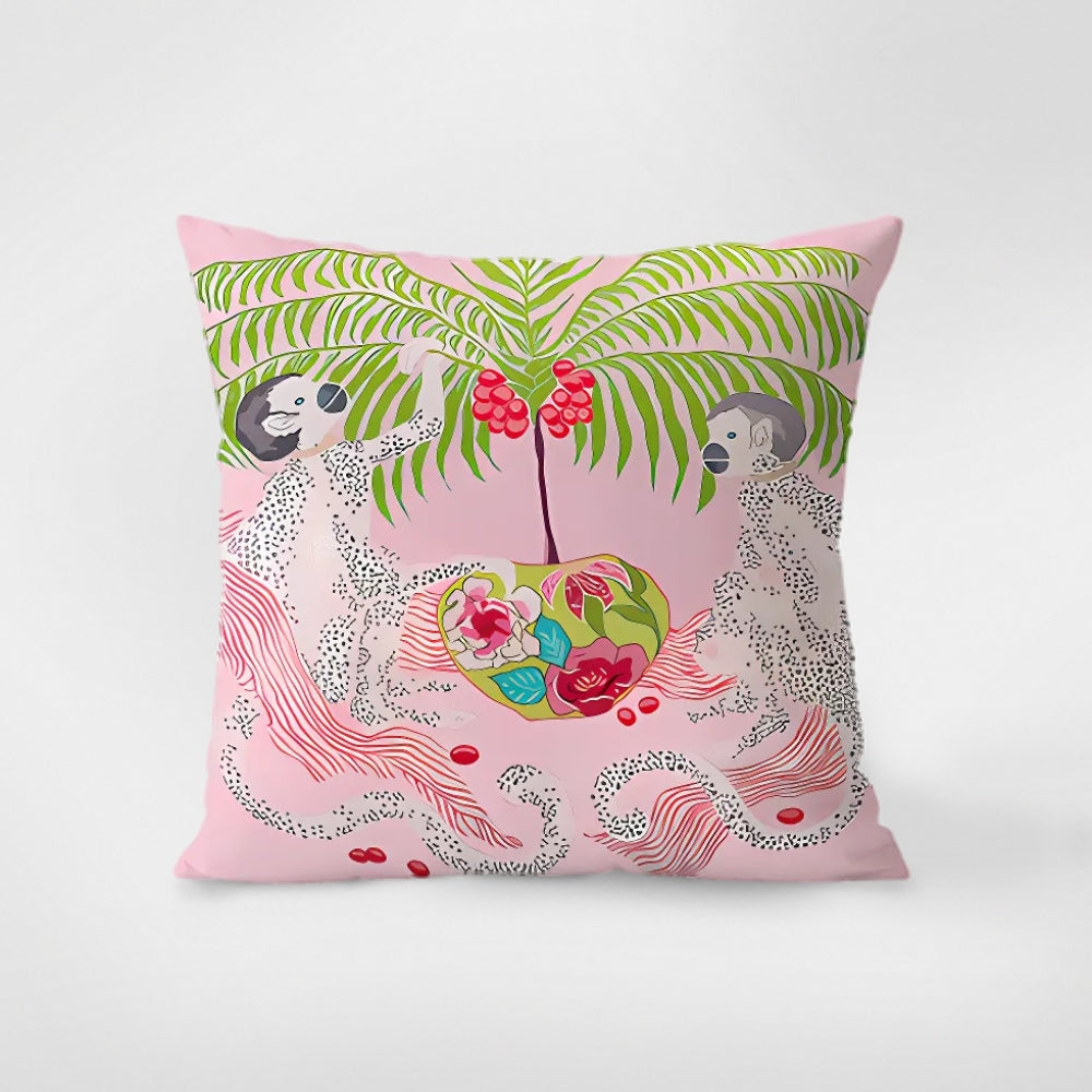 Housse de coussin tapisserie zèbre