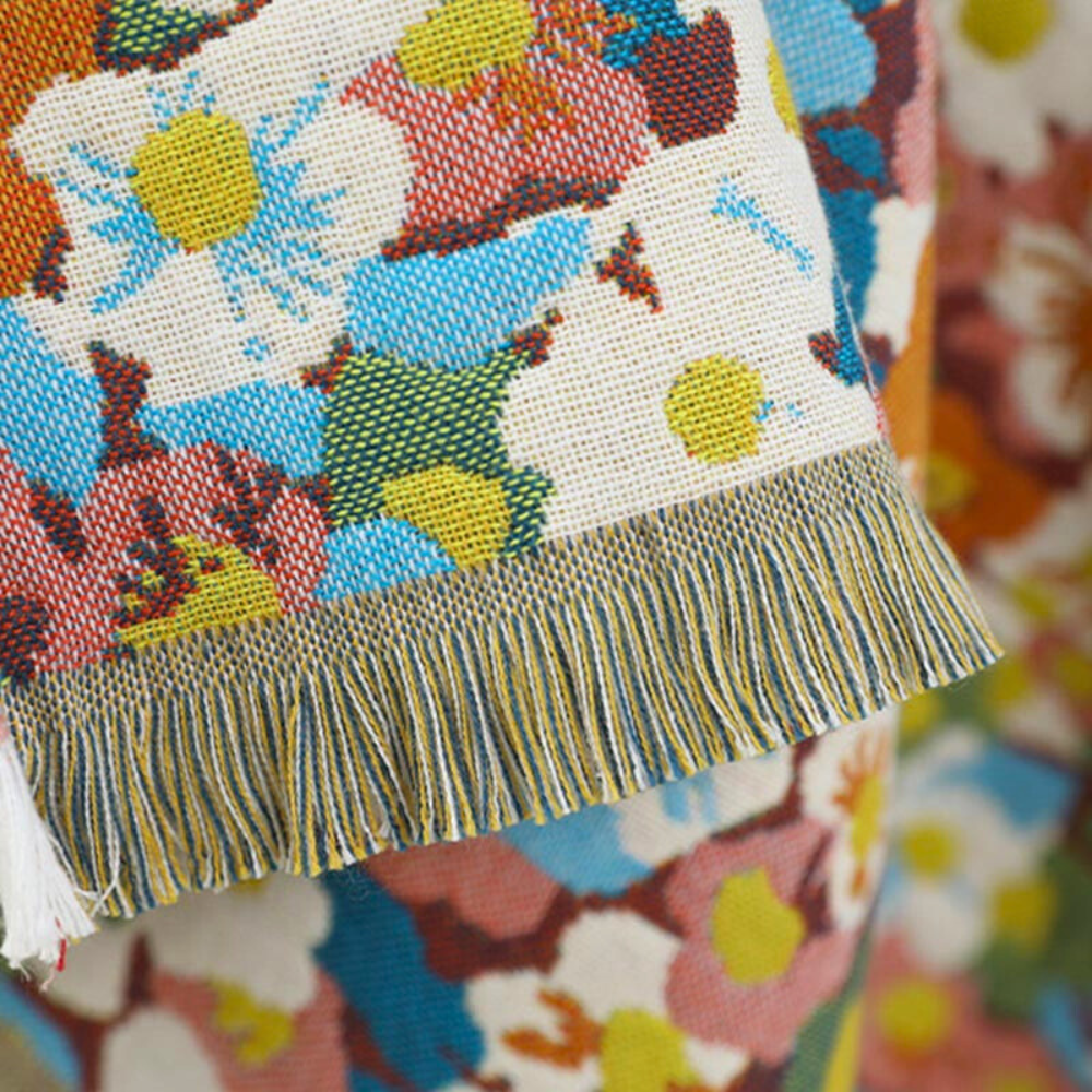 Serviette réversible Opulent Flora
