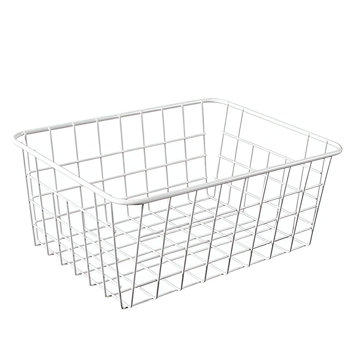 Panier de rangement en fil métallique élégant
