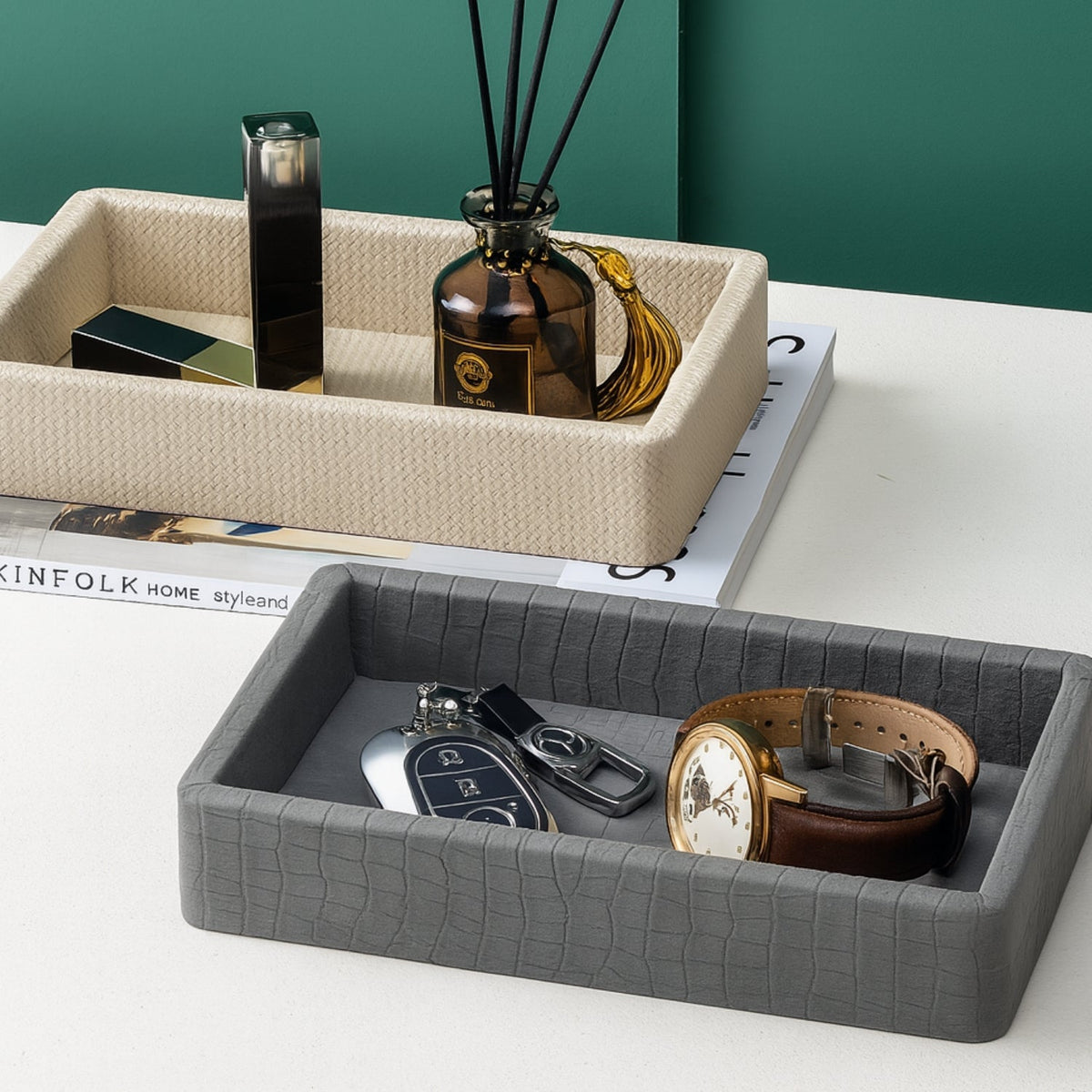 Vide-poche Croc Luxe