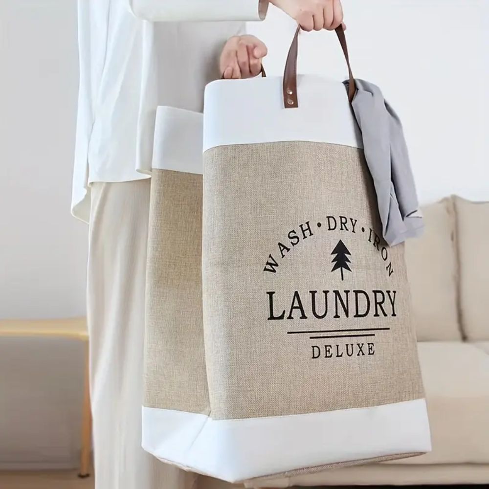 Panier à linge autoportant deluxe
