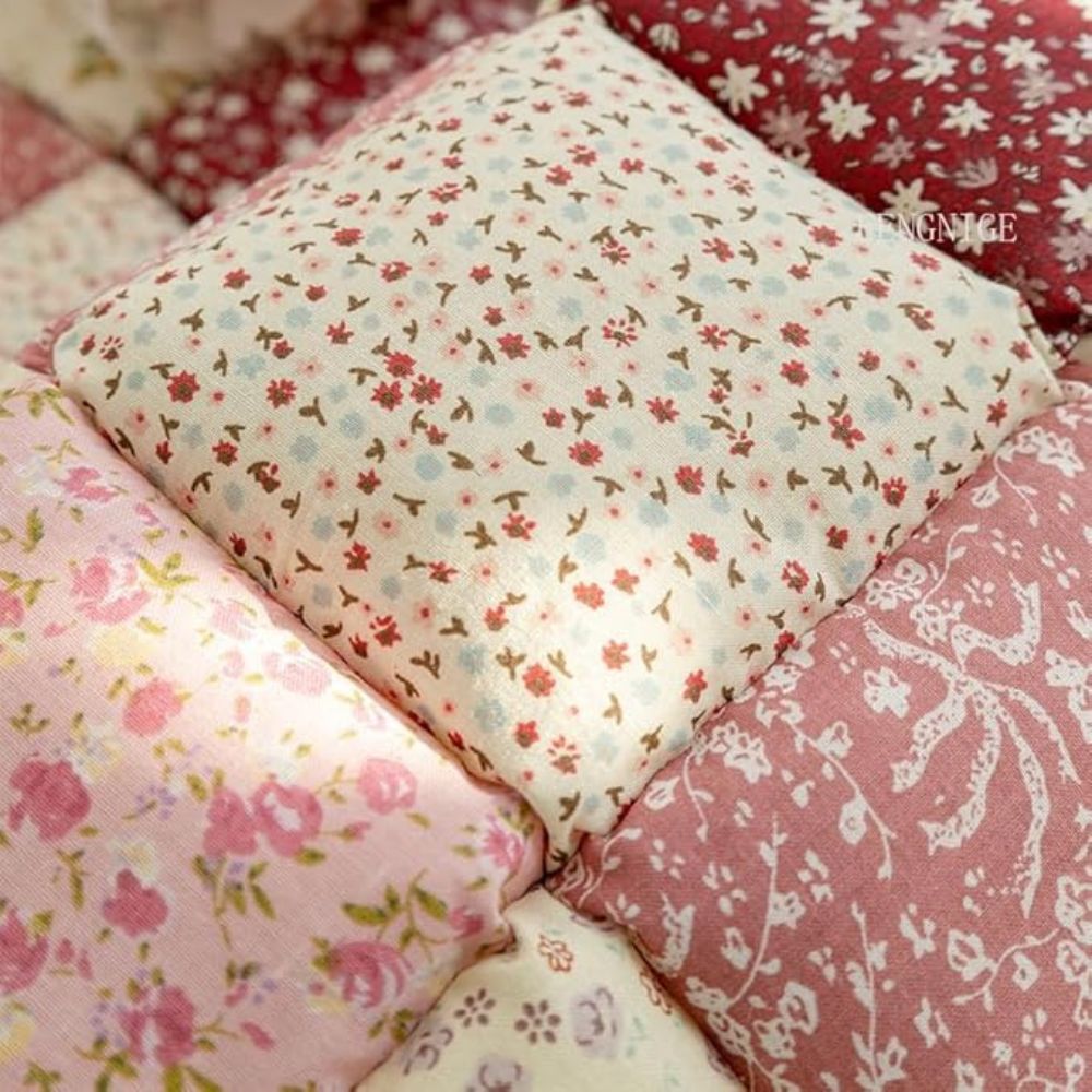 Housse de canapé matelassée fleurie
