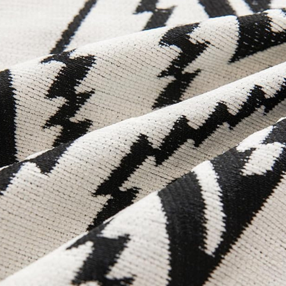 Housse de canapé boho géométrique