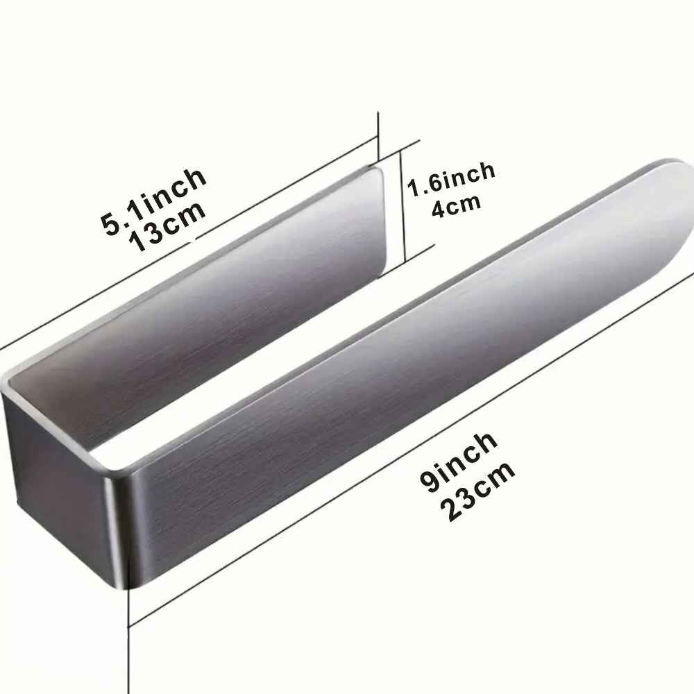 Porte-serviettes mural moderne en inox