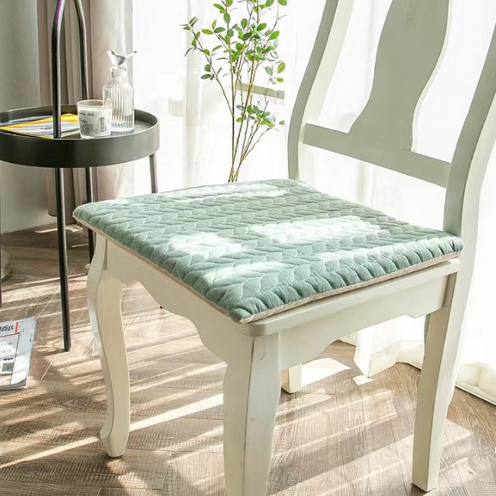 Galette de chaise matelassée d'inspiration japonaise