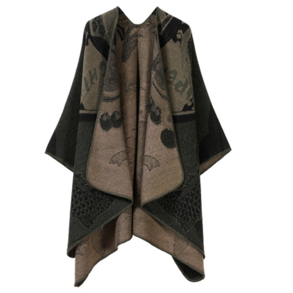 Poncho réversible Runestone Reverie