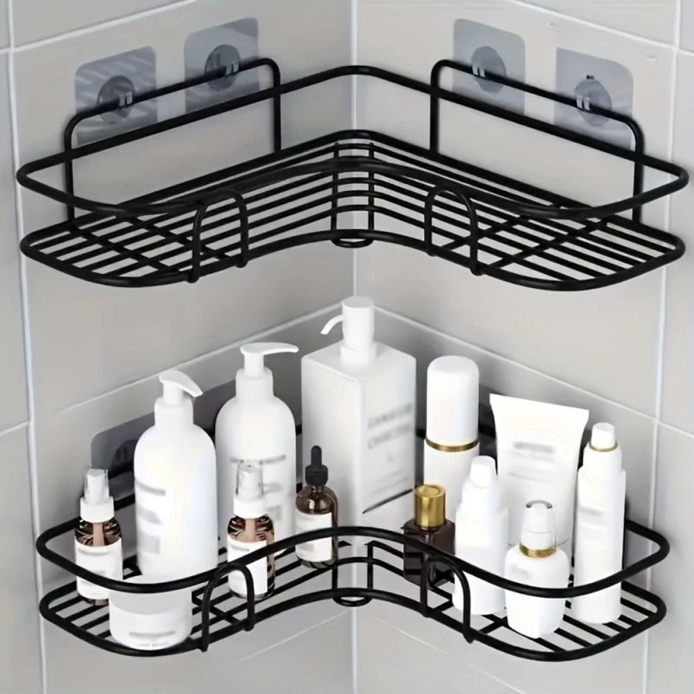 Étagère de douche d'angle pour salle de bain