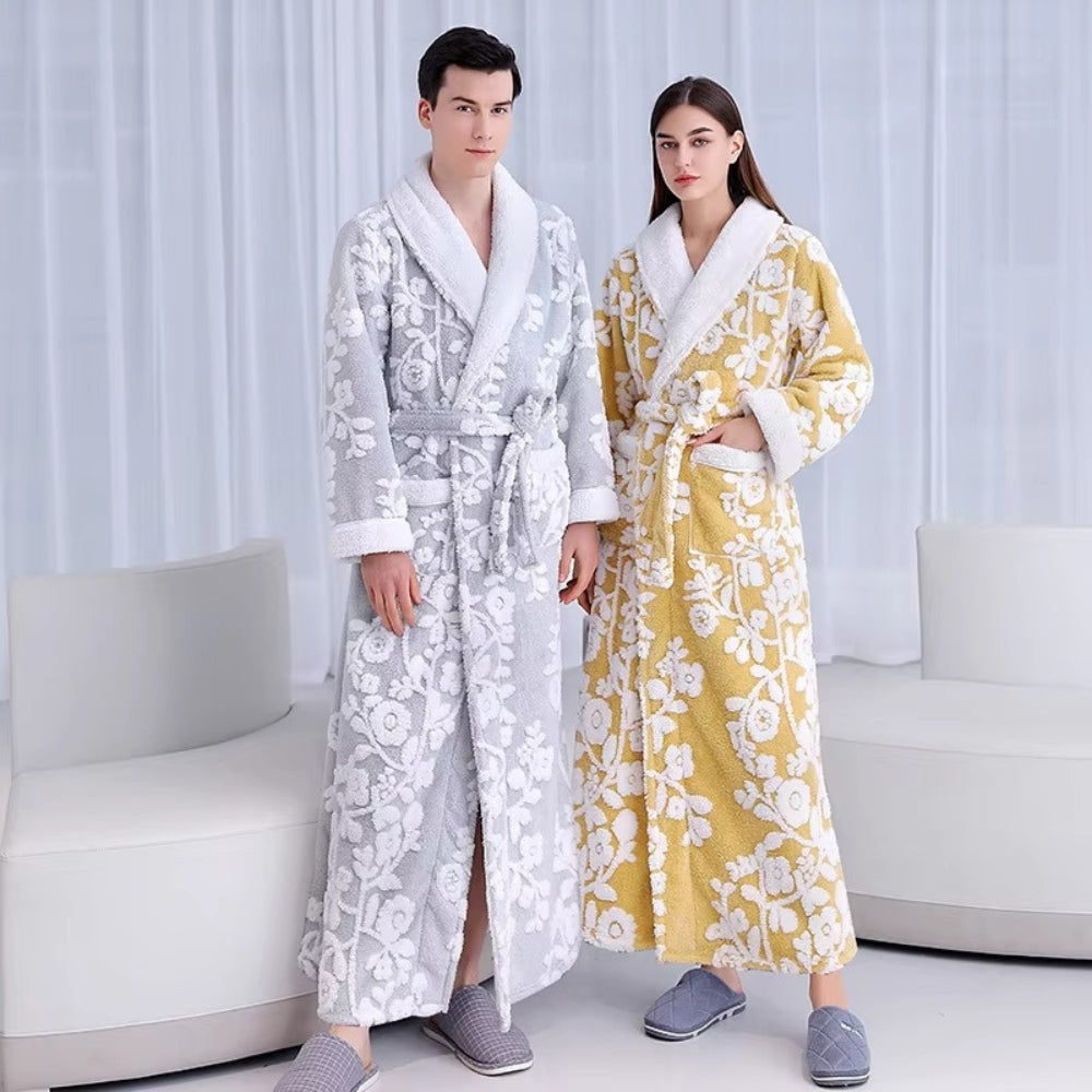 Peignoir jacquard Solane Luxe