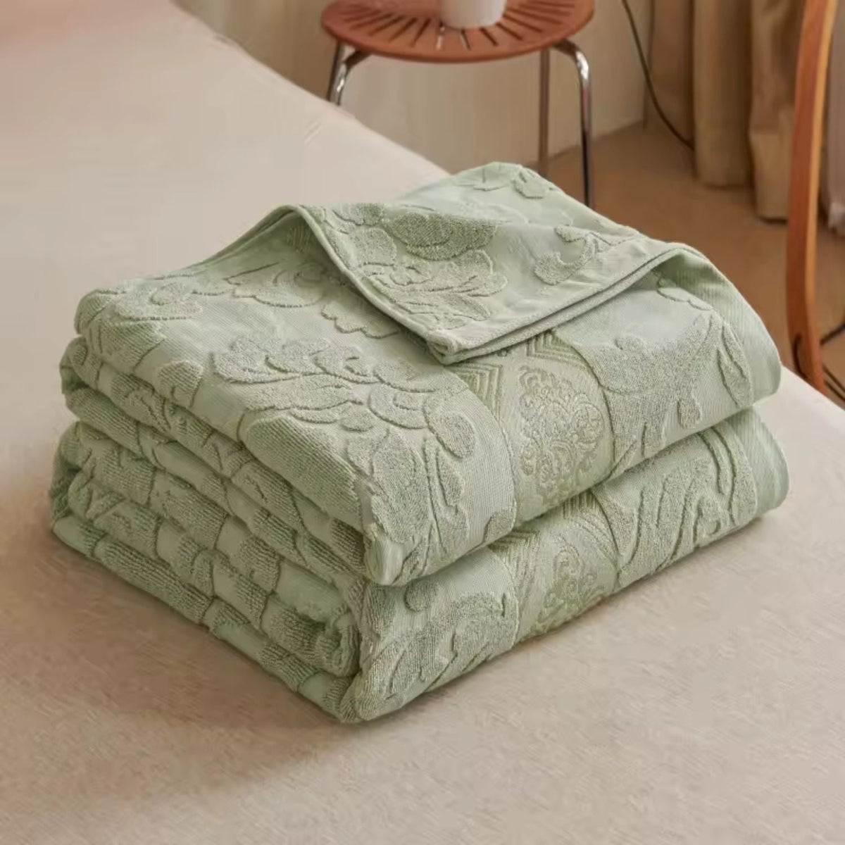 Plaid en velours Blossom Dream