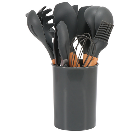 Set d'ustensiles de cuisine en silicone