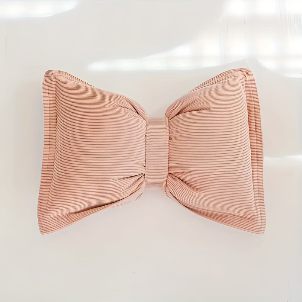 Coussin décoratif nœud