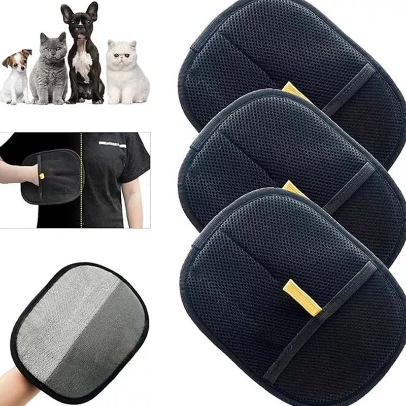 Gants pour Retirer les Poils d'Animaux – Brossage et Massage