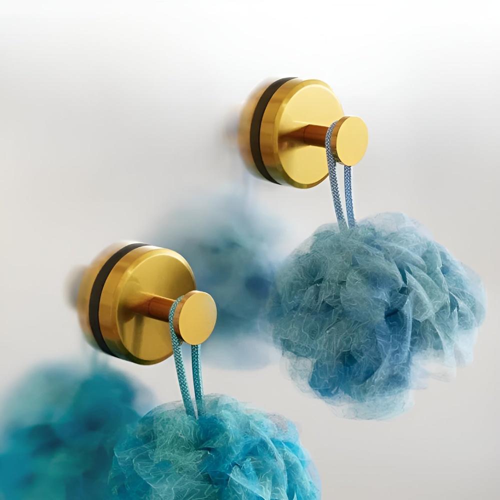 Crochets de douche à verrouillage