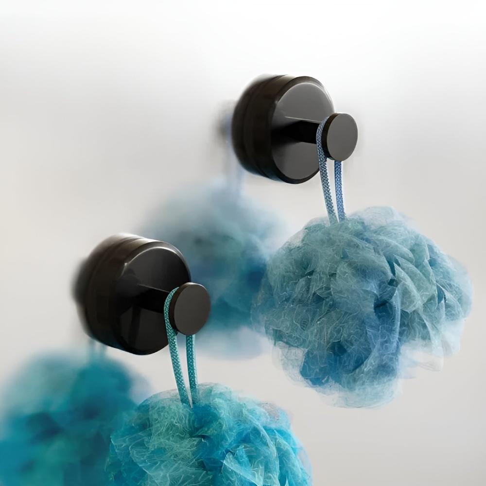 Crochets de douche à verrouillage