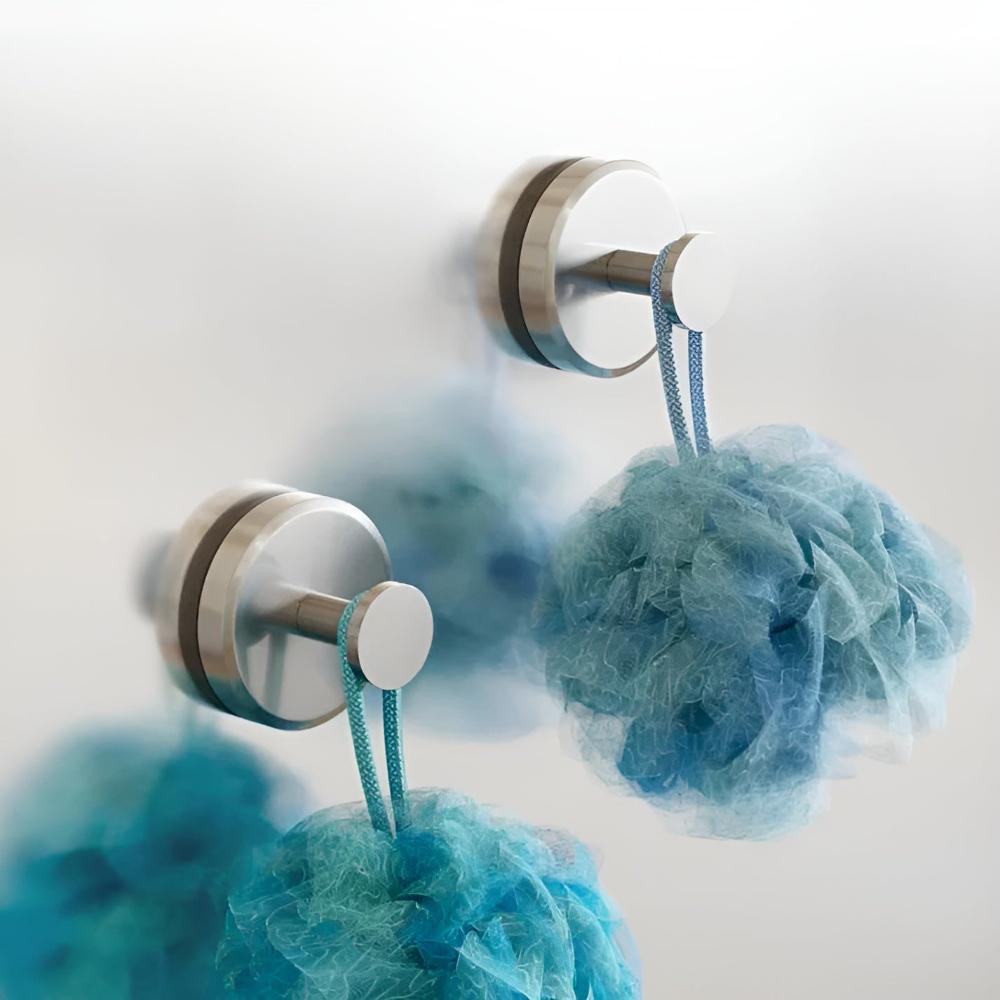 Crochets de douche à verrouillage