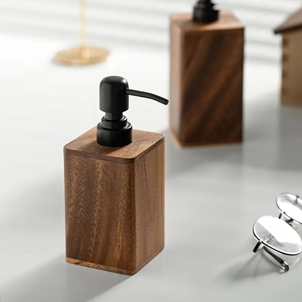 Distributeur de savon et lotion Walnut Aura