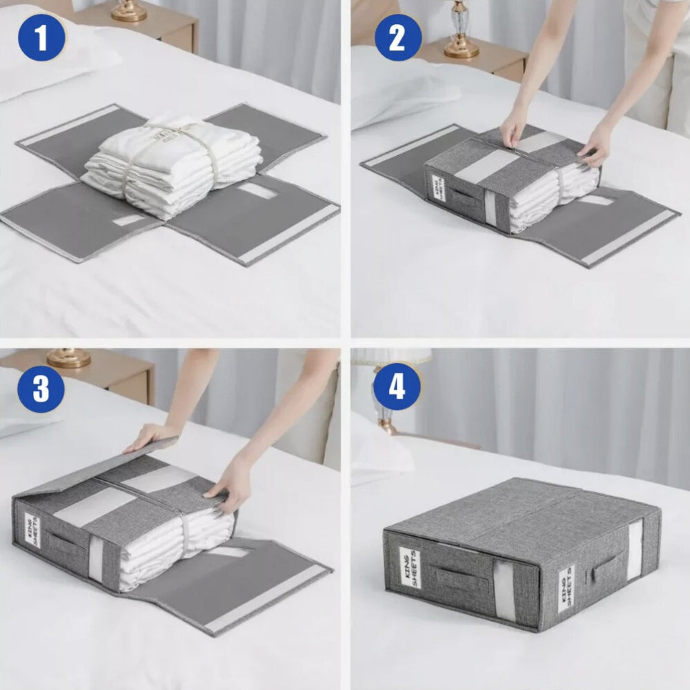 Organisateur de draps pliable