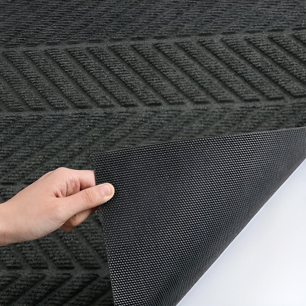 Paillasson antidérapant à chevrons