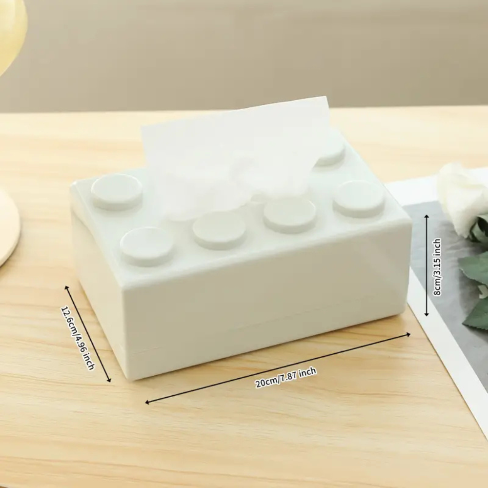 Boîte à mouchoirs blocs de construction