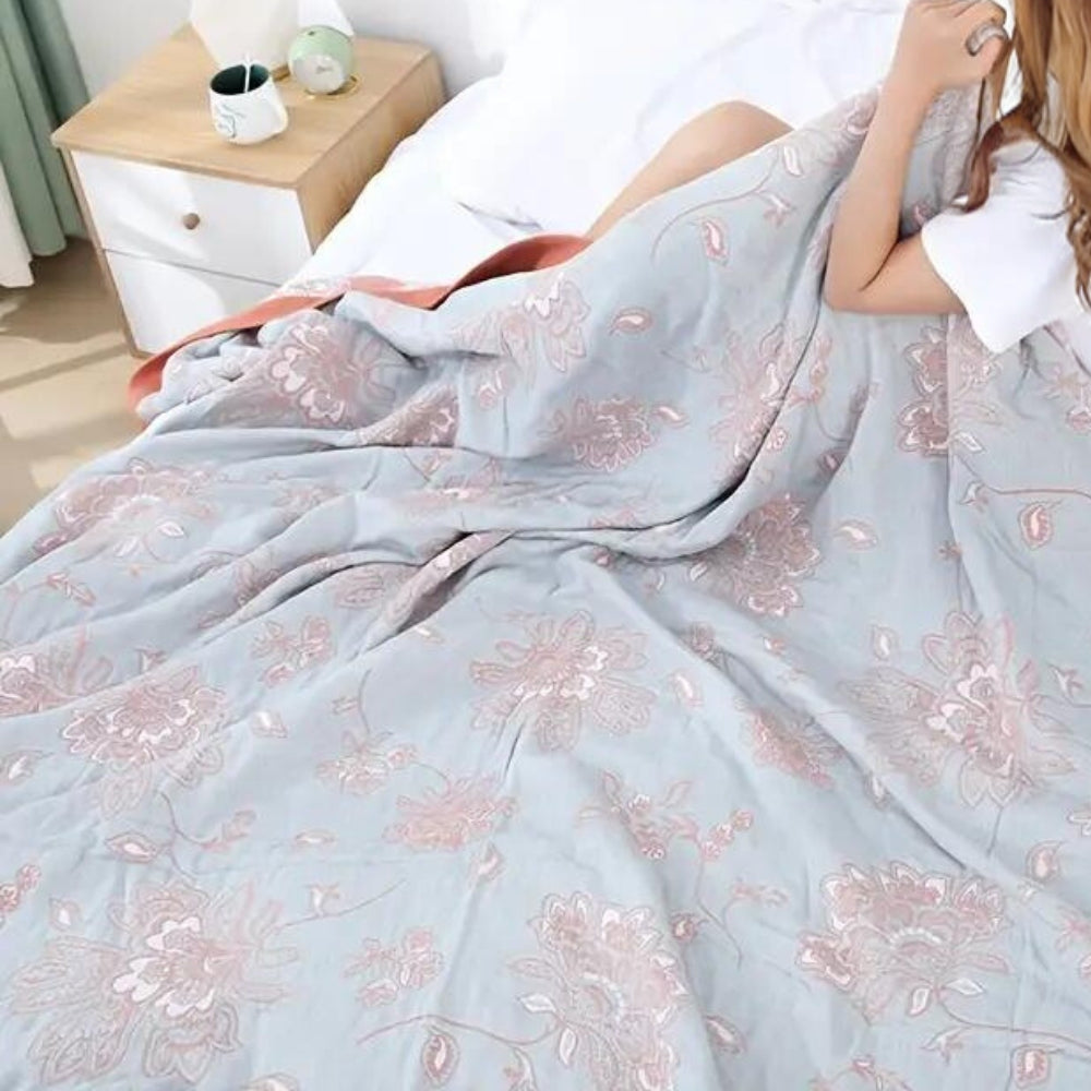 Plaid en coton Floral Dream