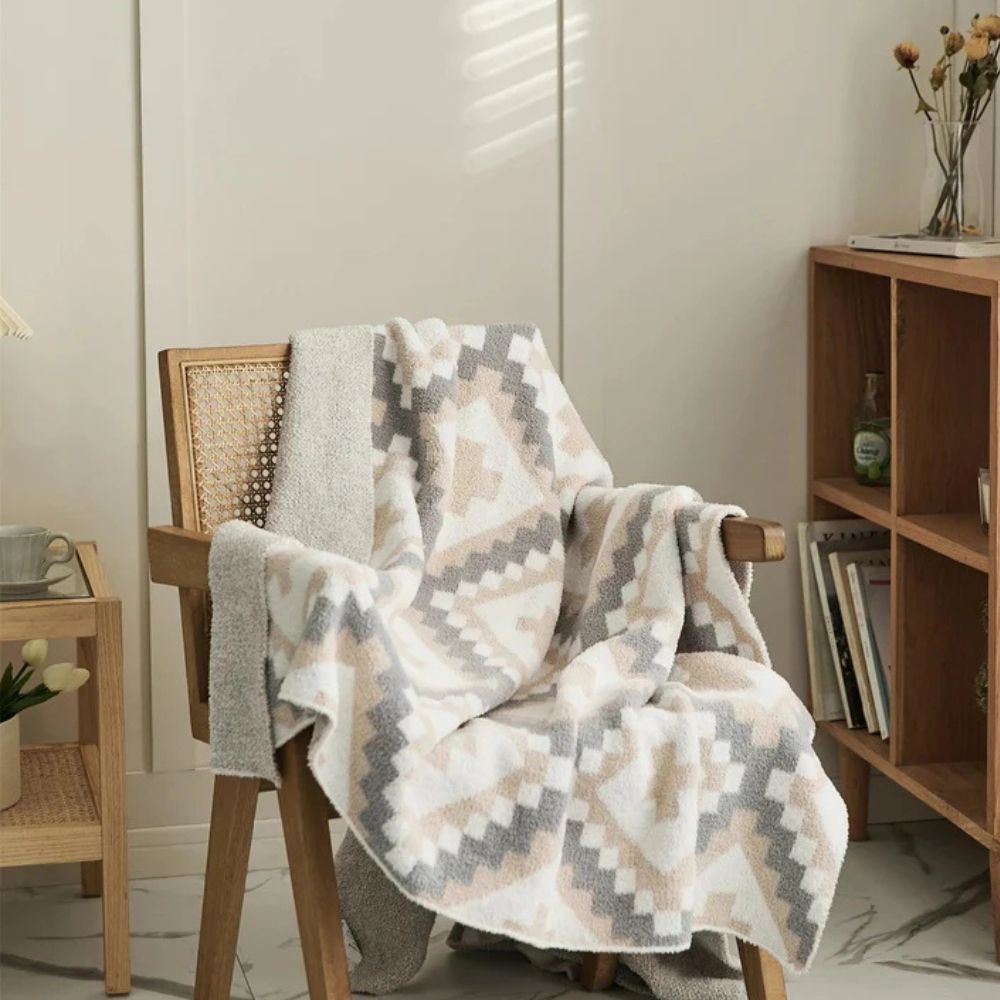 Plaid tricoté Sierra Peaks – Midnight Summit