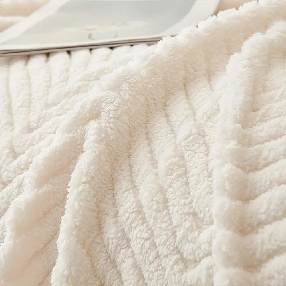 Housse de canapé en chenille moelleuse