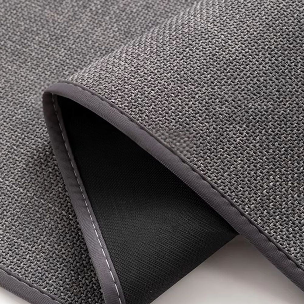 Tapis de bain antidérapant tressé Braided Comfort