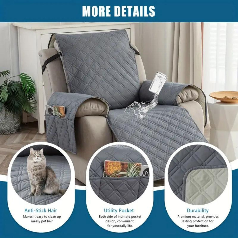Housse imperméable premium pour fauteuil relax