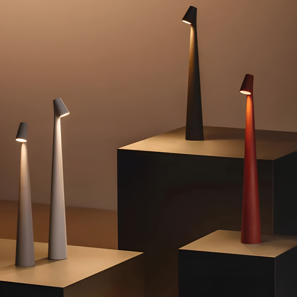 Lampe de table nordique minimaliste – Noir