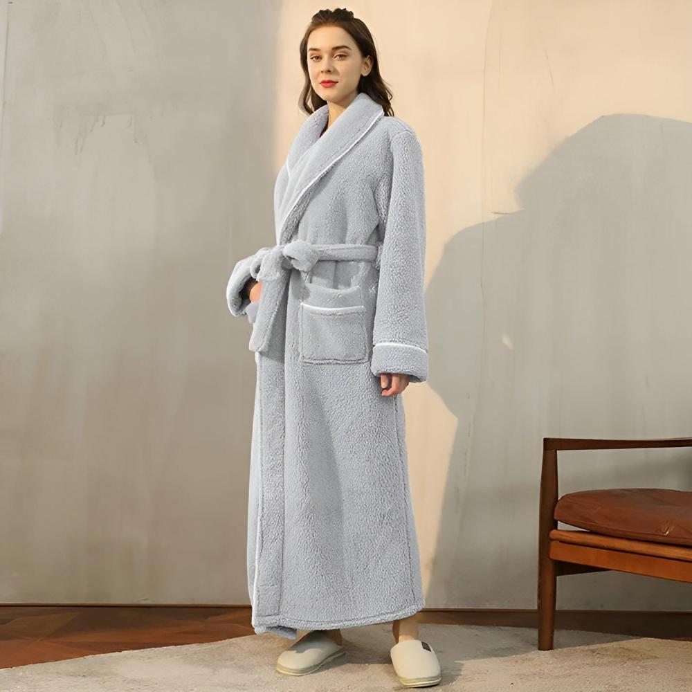Peignoir sherpa confort