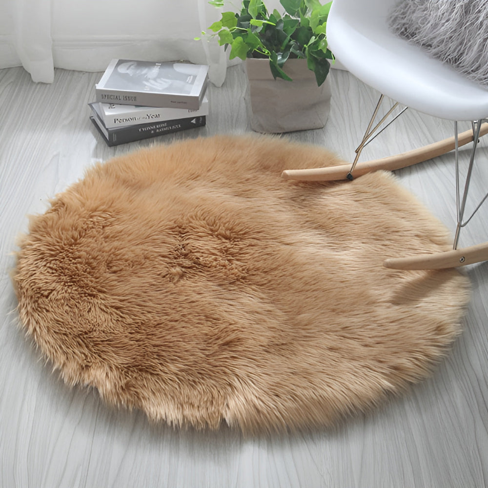 Tapis rond moelleux Cloud Soft