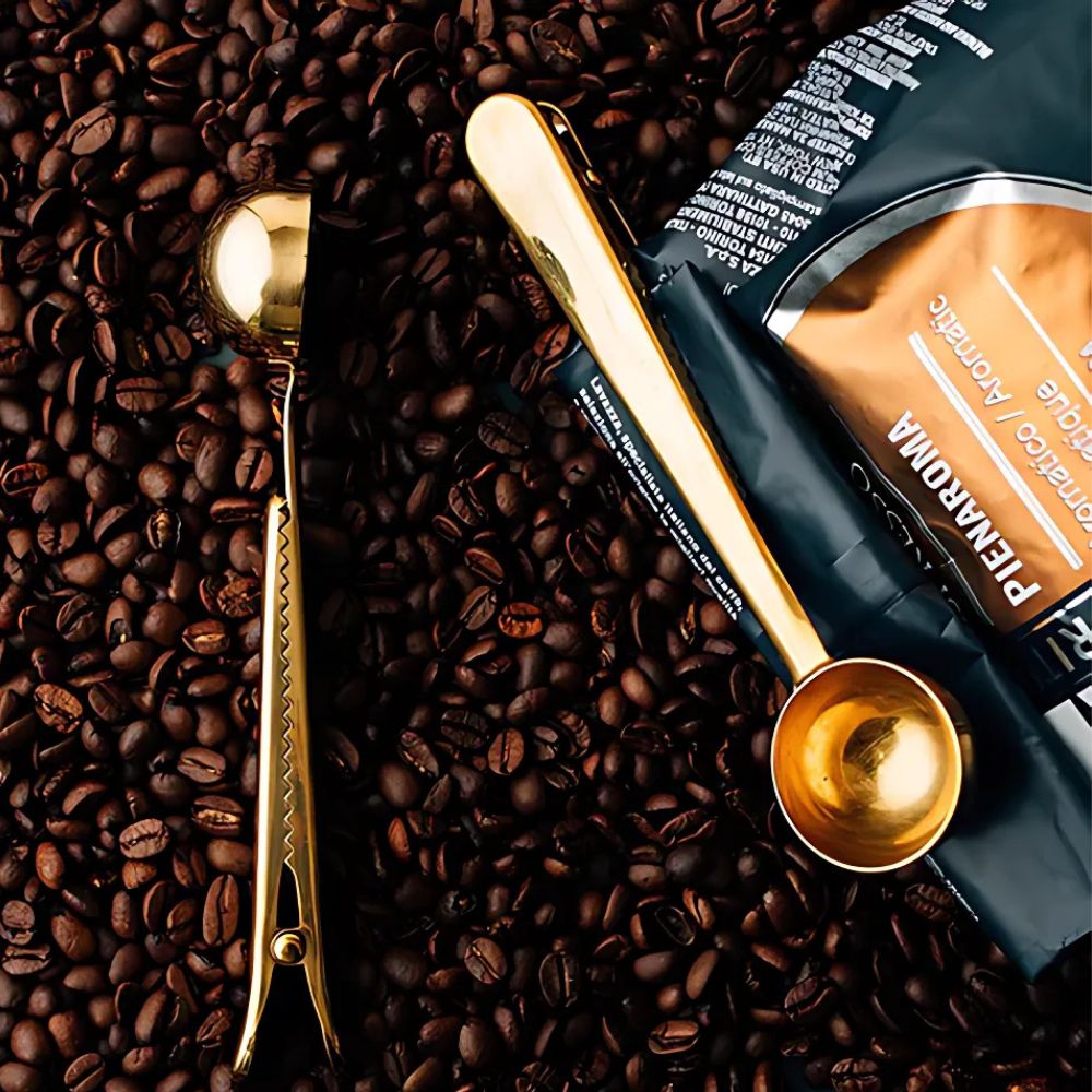 Cuillère à café Seal & Scoop avec pince