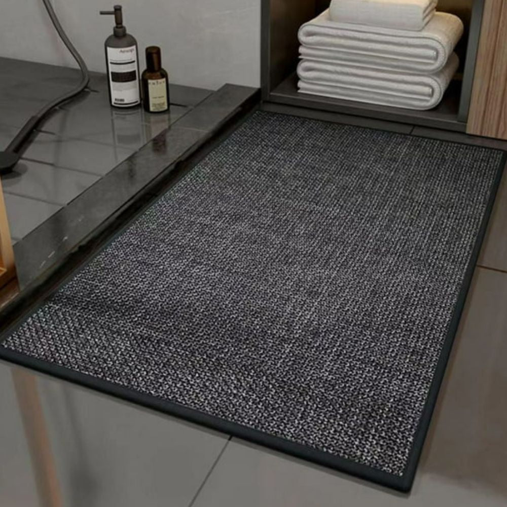 Tapis de bain antidérapant tressé Braided Comfort