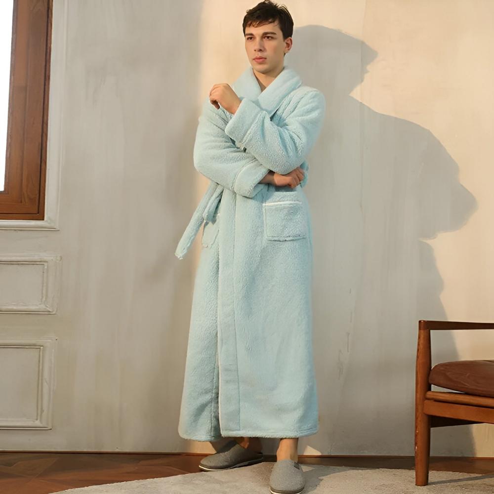 Peignoir sherpa confort