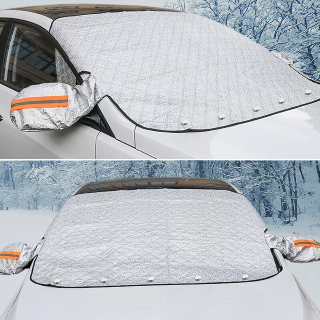 Bache magnetique antineige et antigel pour voiture