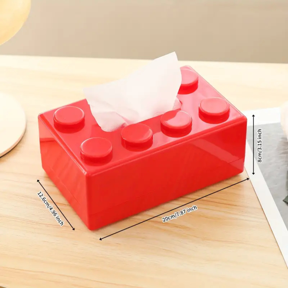 Boîte à mouchoirs blocs de construction