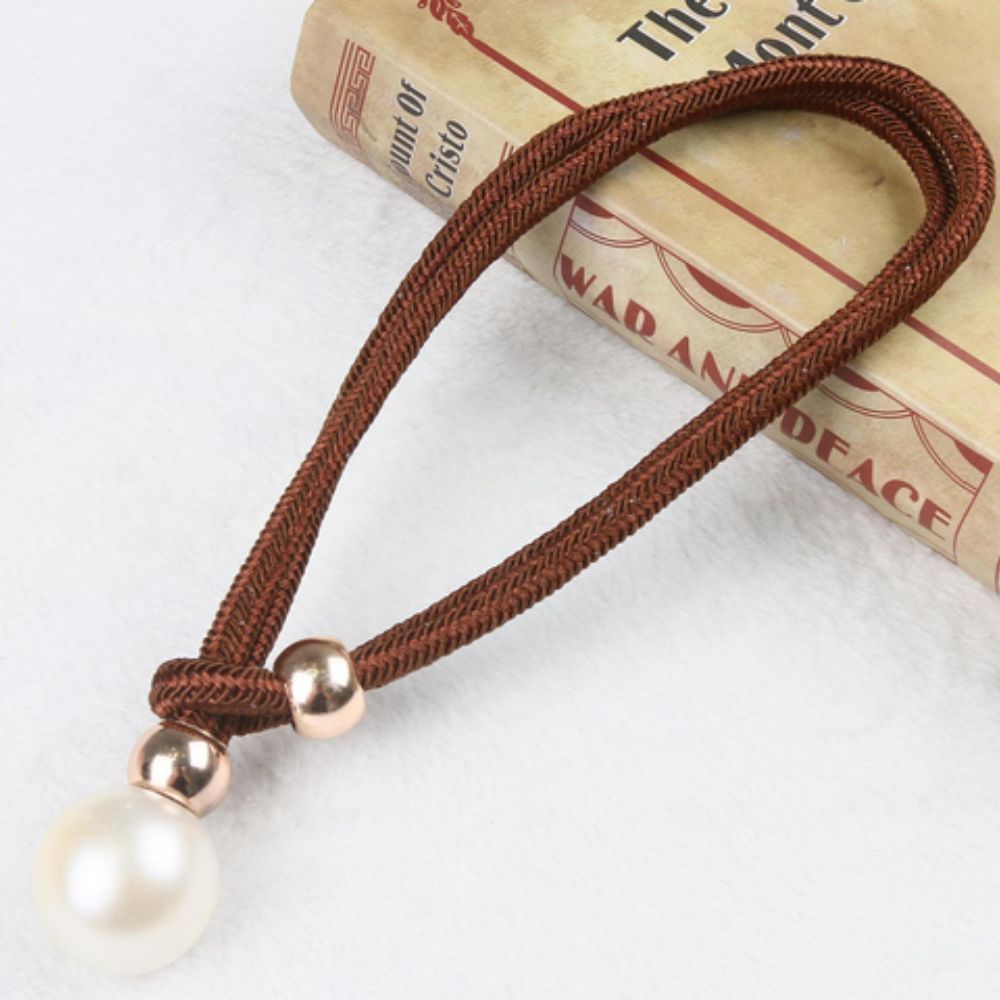 Embrasses de rideau à perles nacrées | Lot de 2