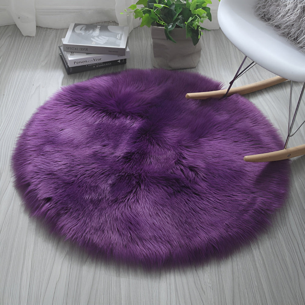 Tapis rond moelleux Cloud Soft