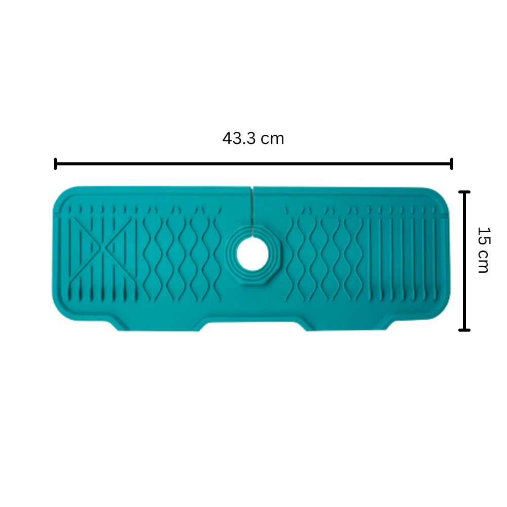 Tapis d'évier en caoutchouc Aqua Slope