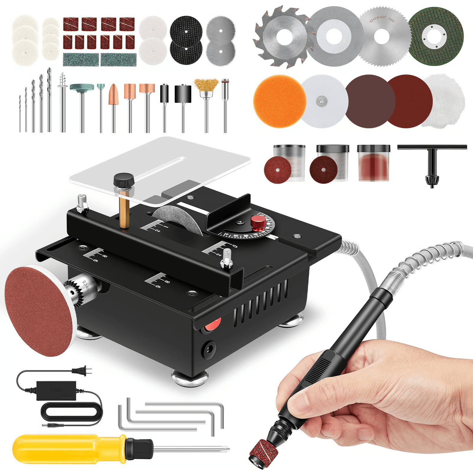 TableMate – Mini Scie sur Table Multifonction