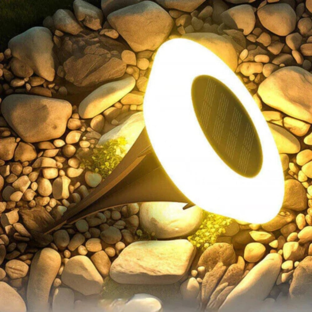 Bornes solaires LED d'extérieur | Lot de 4