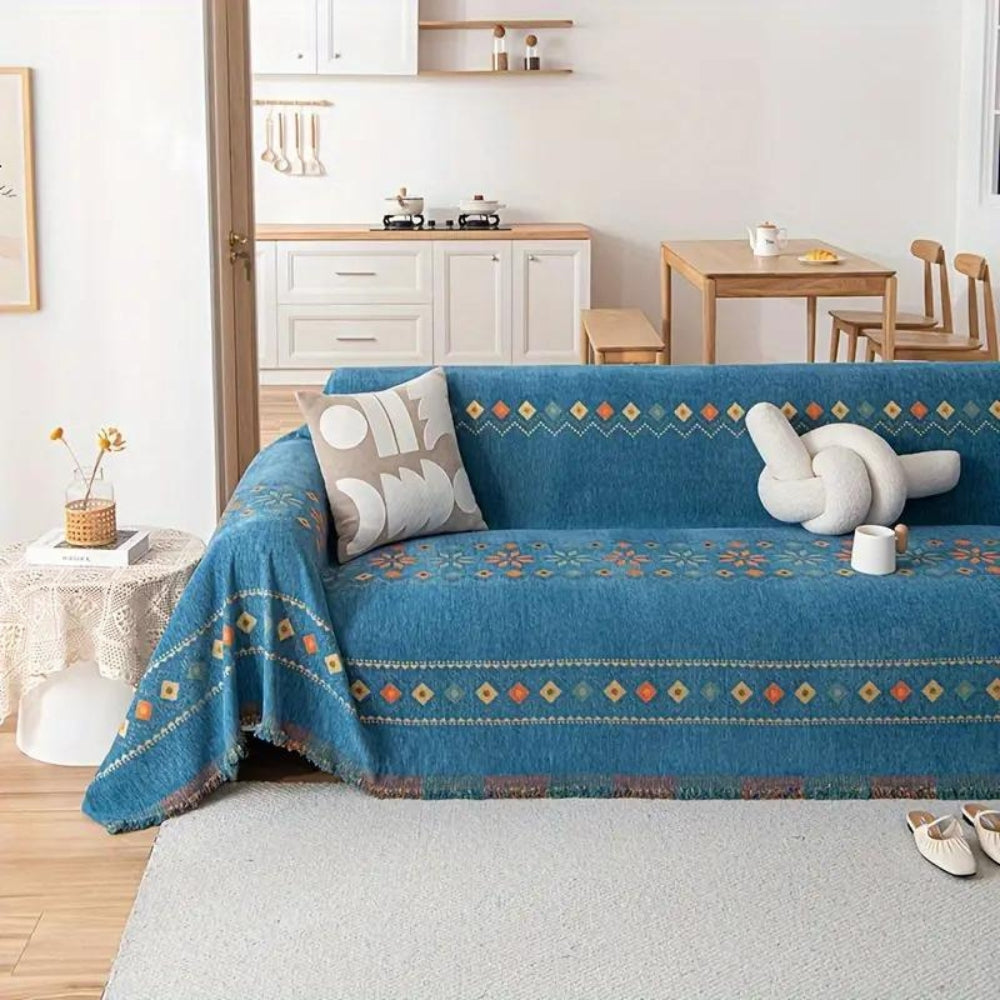 Housse de canapé boho élégante