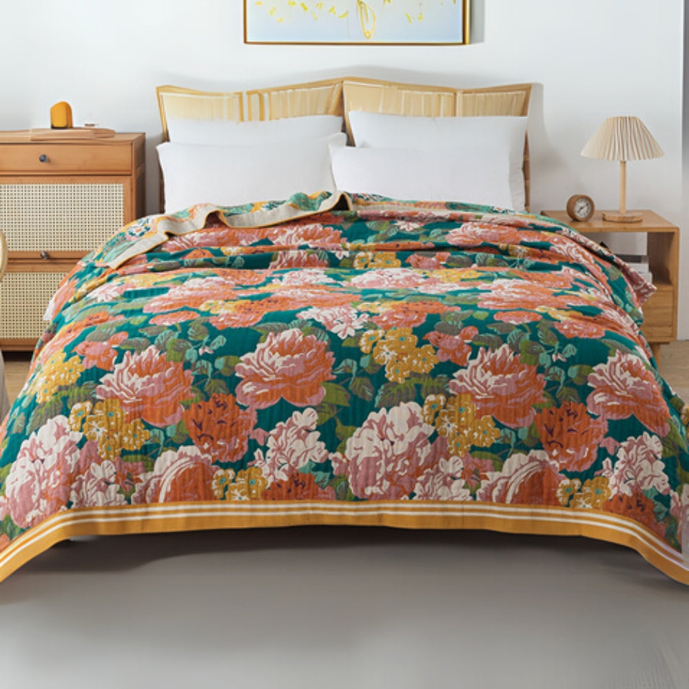 Plaid en coton Tropical Breeze