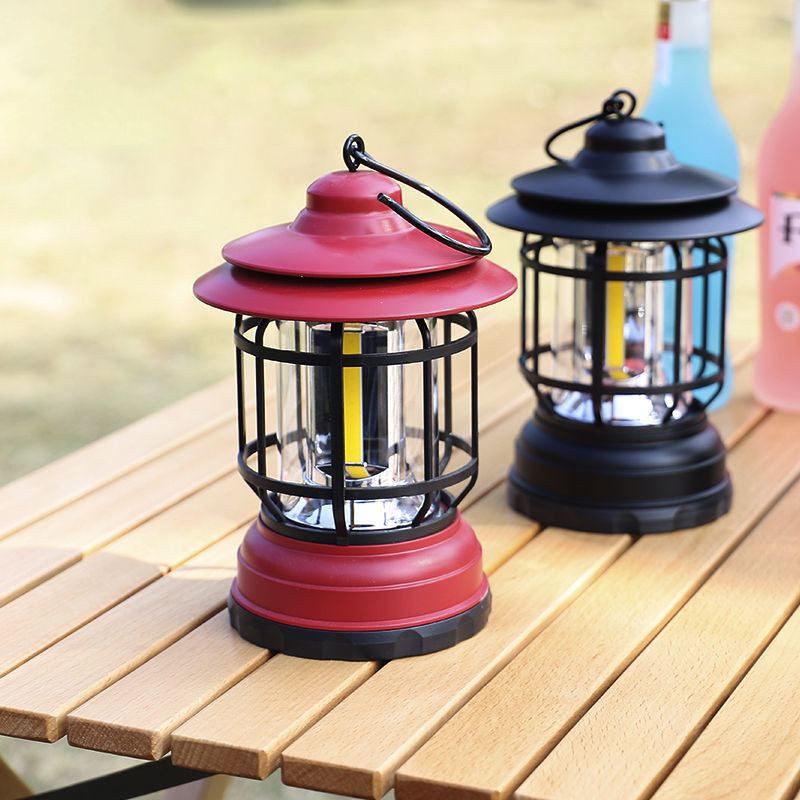 Lampe de Camping Rétro Portable