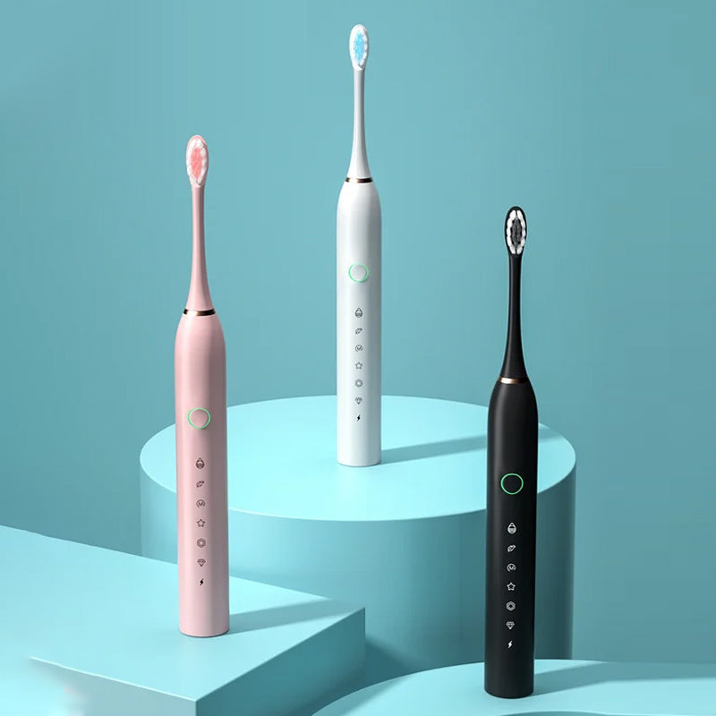 Brosse à Dents Électrique Sonique pour Adulte – 5 Modes & 40 000 VPM