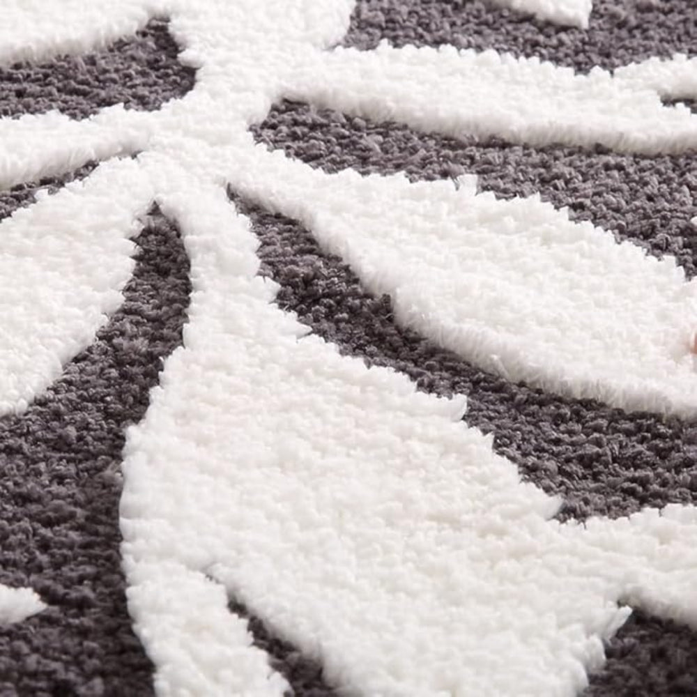 Tapis de bain Zyphire motif feuilles