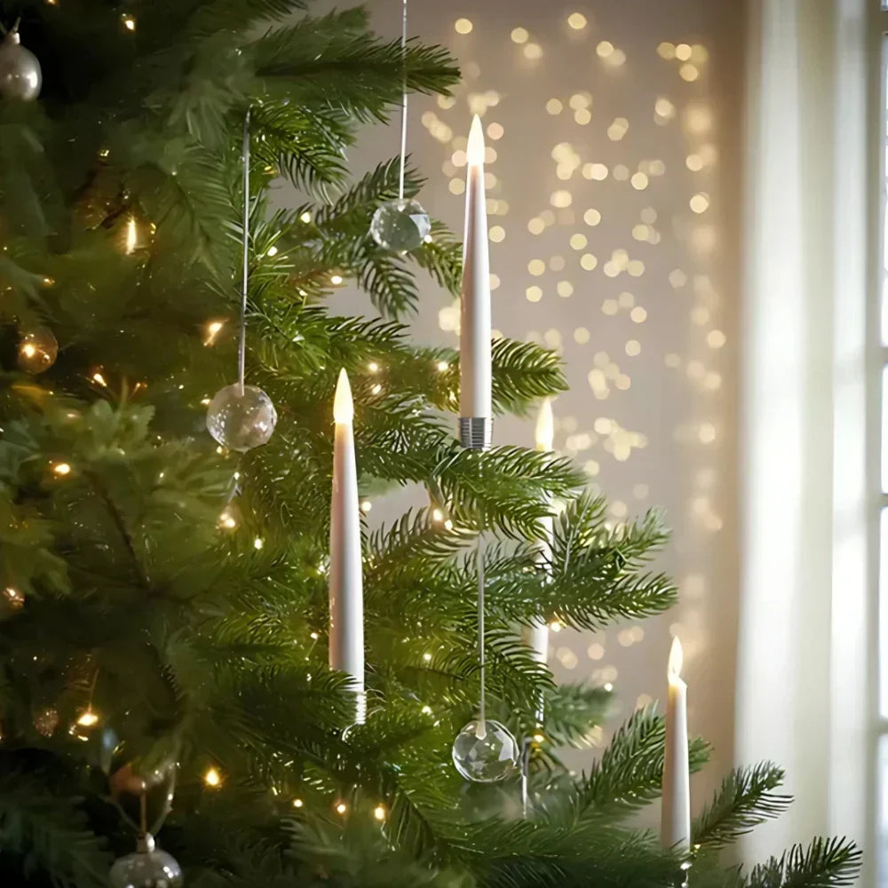 Bougies de Noel a LED vacillantes