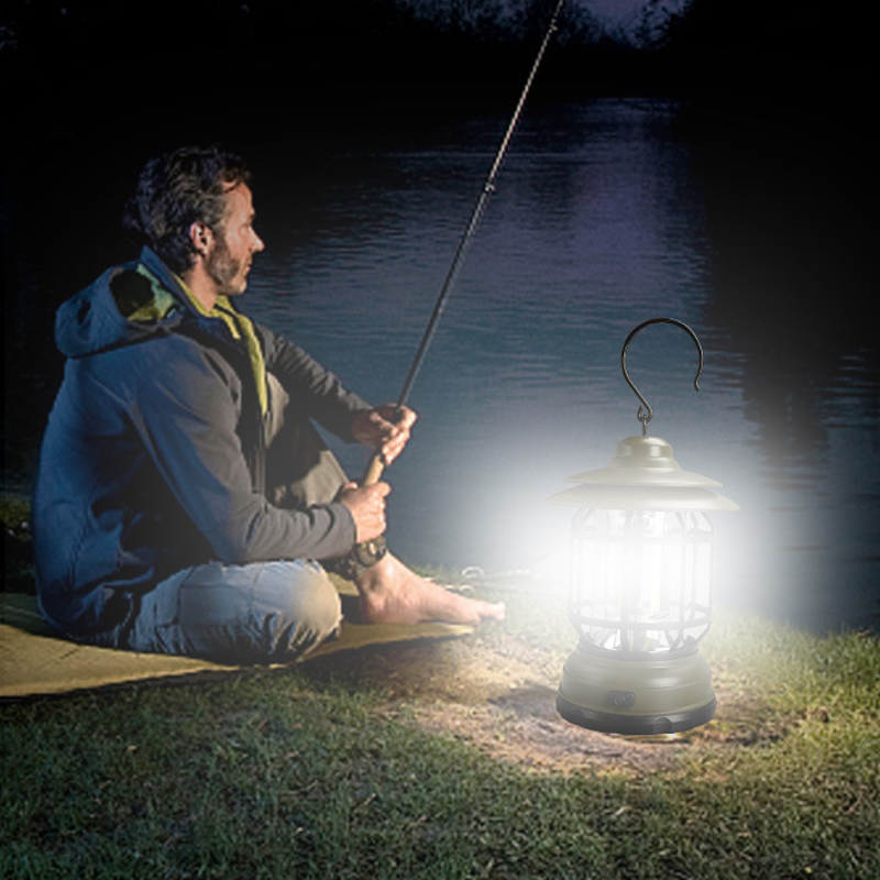 Lampe de Camping Rétro Portable